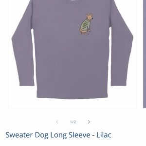 Lilac Long Sleeve Tee